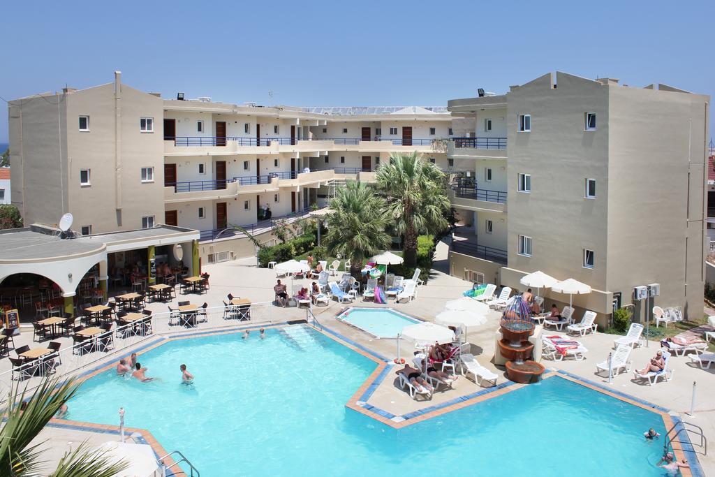 Sea Melody Beach Hotel Apartments Ialisos Exterior foto