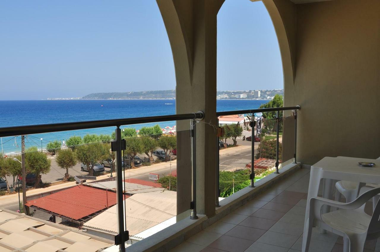 Sea Melody Beach Hotel Apartments Ialisos Exterior foto